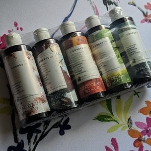 Korres shower gel travel size bundle